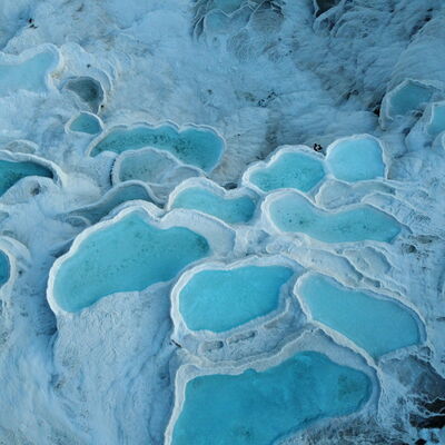 Травертины Памуккале
